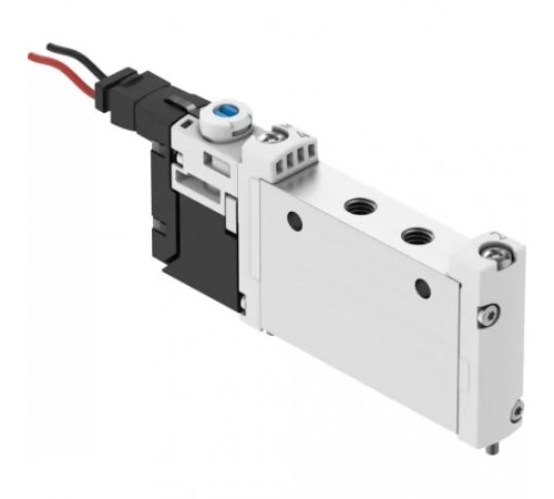 Распределитель с электромагнитным управлением Festo VUVG-S10-M52-RT-M5-1H2L-W1