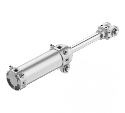 Пневмоцилиндр на шарнирах Festo DWA-50-100-Y-A