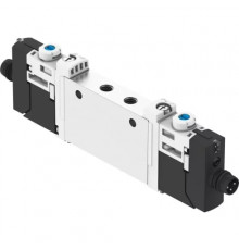 Распределитель с электромагнитным управлением Festo VUVG-L10-P53E-T-M5-1R8L