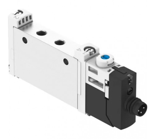 Распределитель с электромагнитным управлением Festo VUVG-L10-M52-RT-M5-1R8L