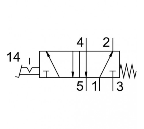 Пневмопедаль Festo FPB-5-1/4