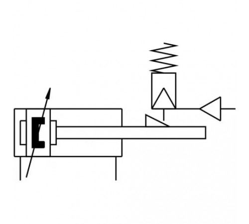 Стандартный пневмоцилиндр Festo DSBC-125-850-C-PPVA