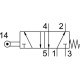 Распределитель с роликовым рычагом Festo R-5-1/4-B