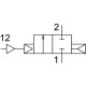 Пневмораспределитель Festo VLX-2-1/2-MS-NPT