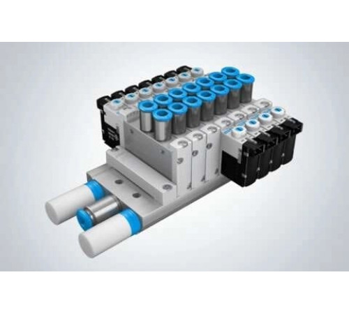 Распределитель с электромагнитным управлением Festo VUVG-LK10-T32C-AT-M5-1R8L-S